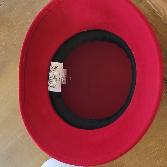 TOUCAN NEW YORK WOOL HAT NEVER WORN. - Picture 8 of 13